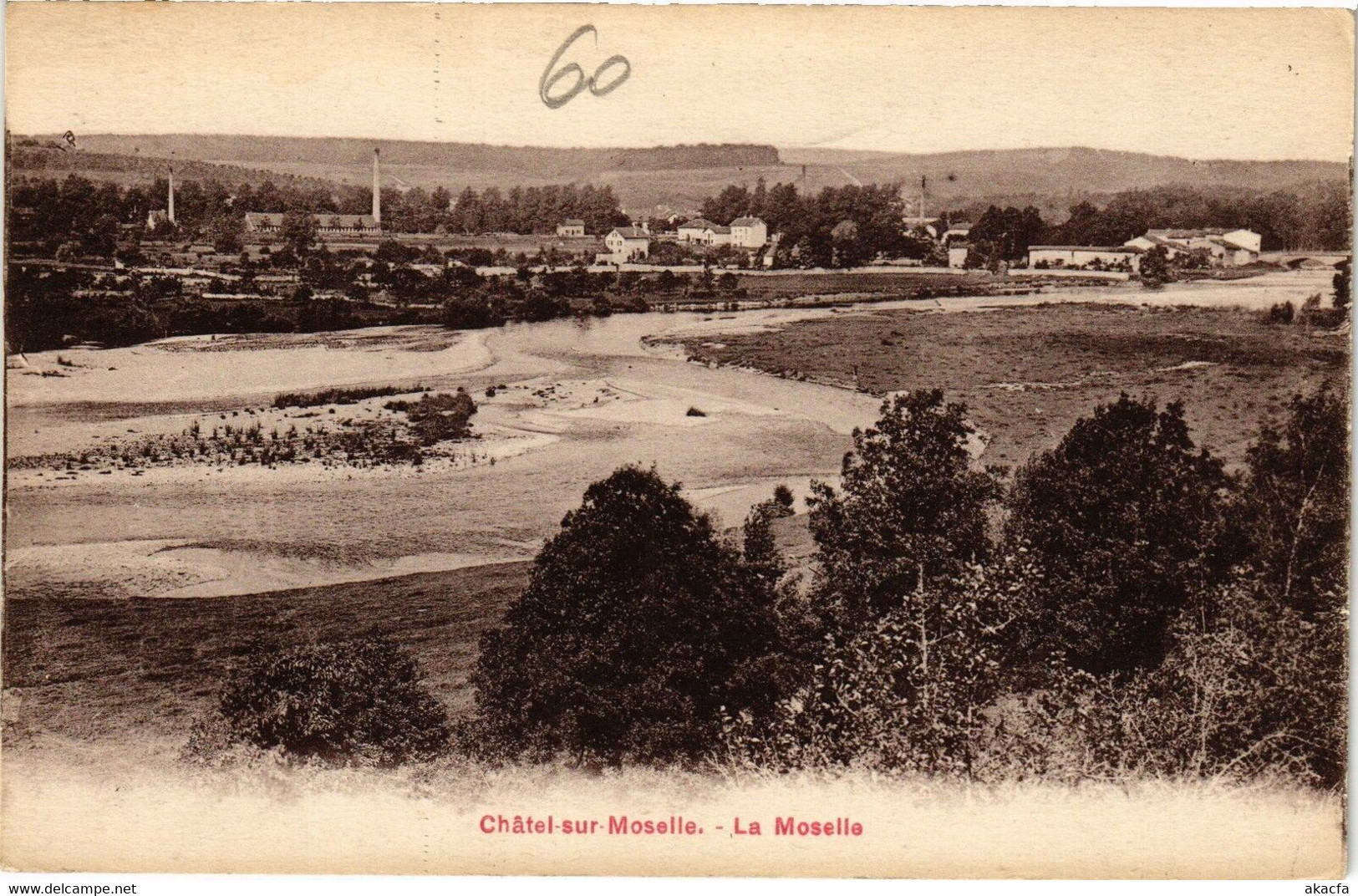 CPA CHATEL-sur-MOSELLE - La Moselle (200637) - Chatel Sur Moselle