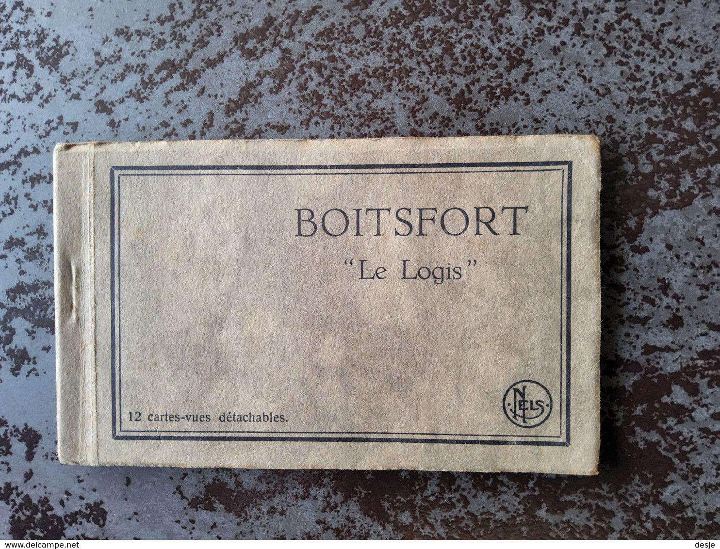 Brussel Watermaal-Bosvoorde Boitsfort "Le Logis", 12 Cartes-vues, 1933 - Gistel