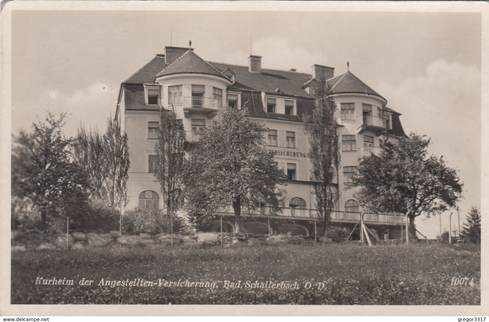 B9077) Kurheim Der Angestellten Versicherung BAD SCHALLERBACH - Oberdonau - 1940 - Bad Schallerbach