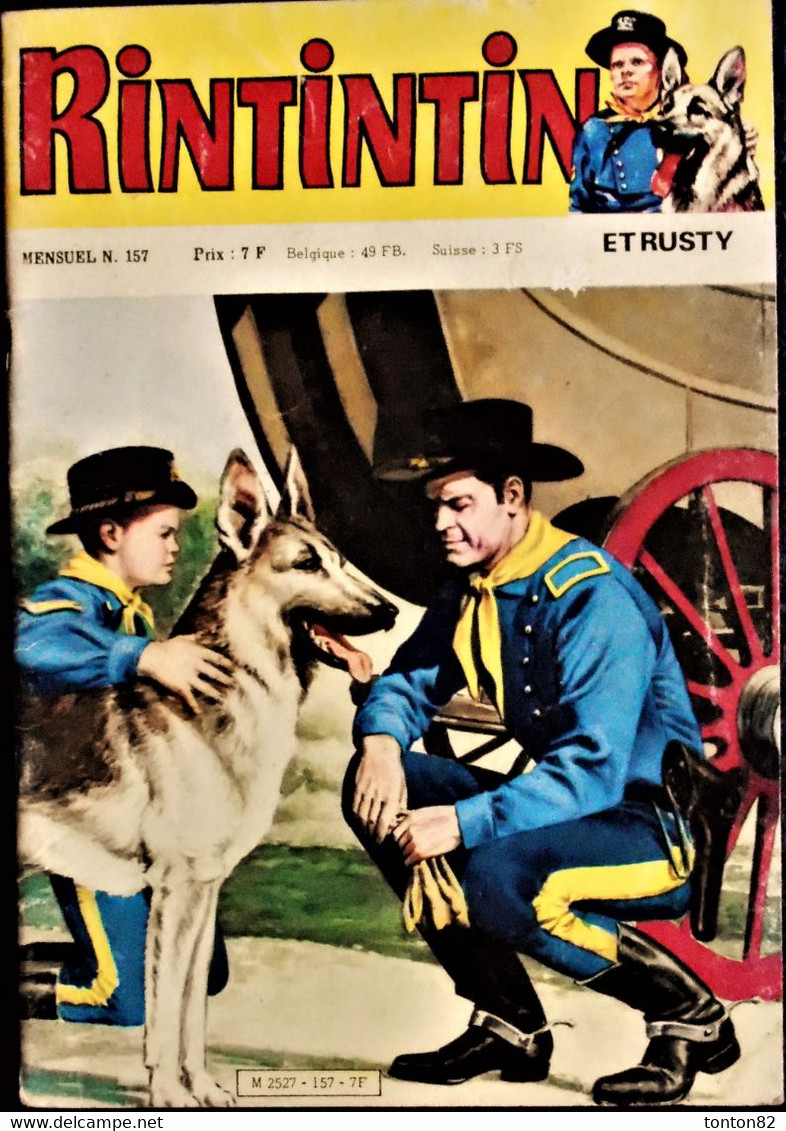 Rin Tin Tin - N° 157- Sagedition - (  Mars 1983 ) . - Rintintin