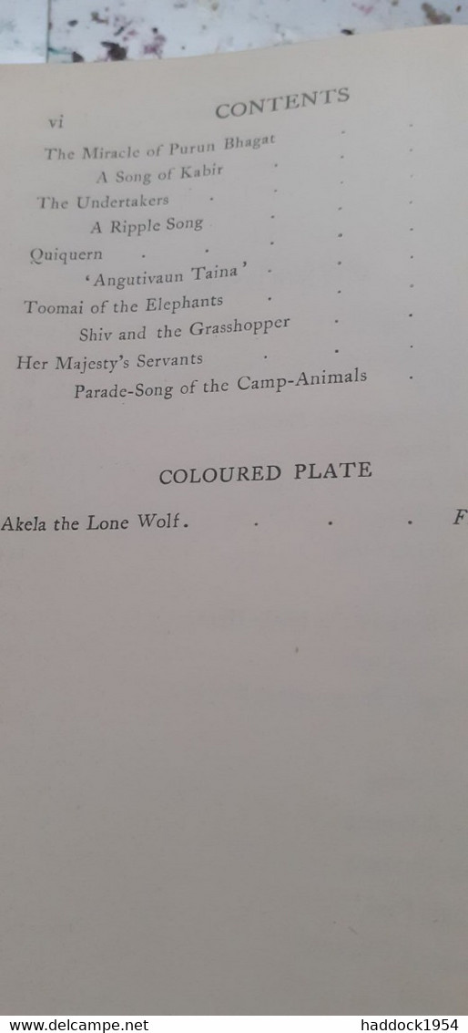 the two jungle books RUDYARD KIPLING macmillan 1926