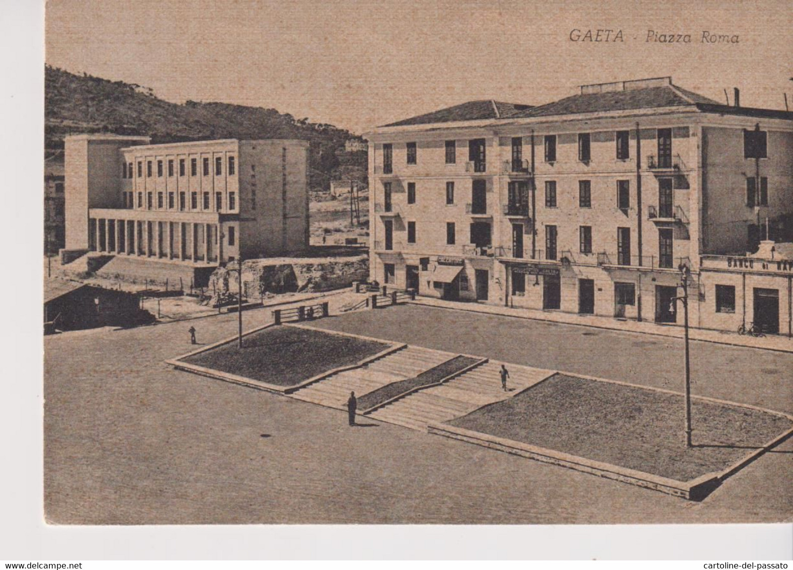 GAETA  LATINA  PIAZZA ROMA  VG  1955 - Latina