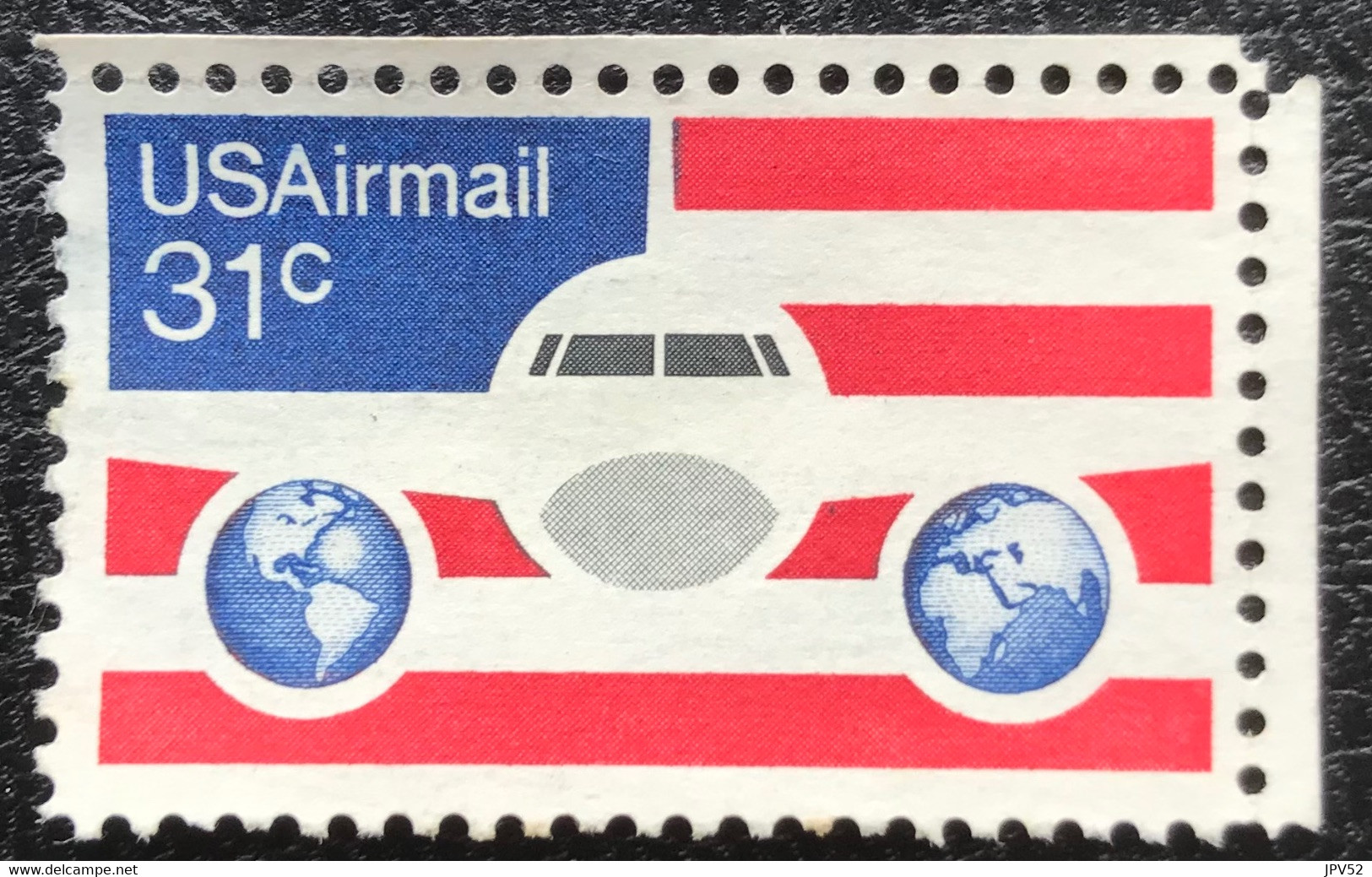 United States Of America - USA - C12/11 - MH - 1976 - Michel 1201 - Vliegtuig Met Wereldbollen - 3b. 1961-... Ungebraucht