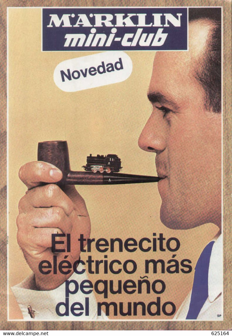 Catalogue MÄRKLIN 1972 Novedad El Trenecito Eléctrico Más Pequeño Del Mundo Mini-Club Z 1/220 - En Espagnol - Ohne Zuordnung