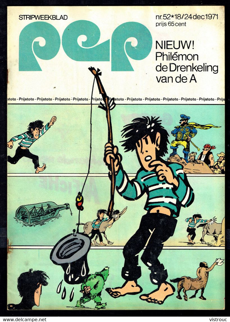 1971 - PEP - N° 52 - Weekblad - Inhoud: Scan 2 Zien. - Pep
