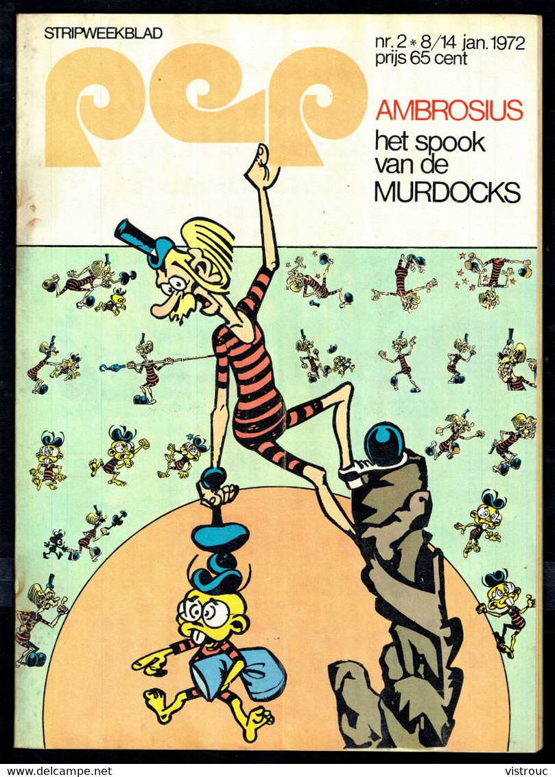 1972 - PEP - N° 2 - Weekblad - Inhoud: Scan 2 Zien. - Pep