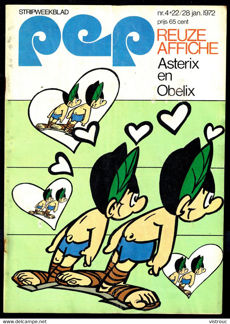 1972 - PEP - N° 4 - Weekblad - Inhoud: Scan 2 Zien. - Pep