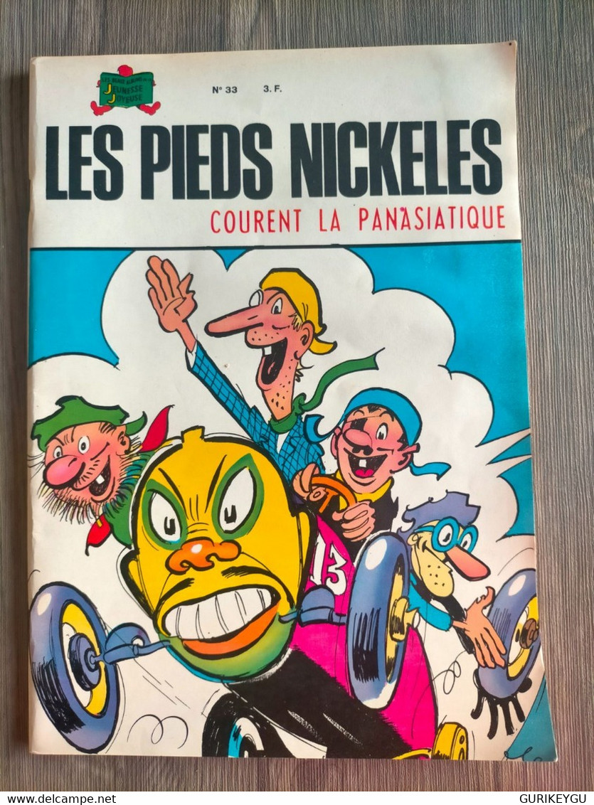 Les Pieds Nickeles N° 33 Courent La Panasiatique Jeunesse Joyeuse PELLOS 1975 TBE - Pieds Nickelés, Les