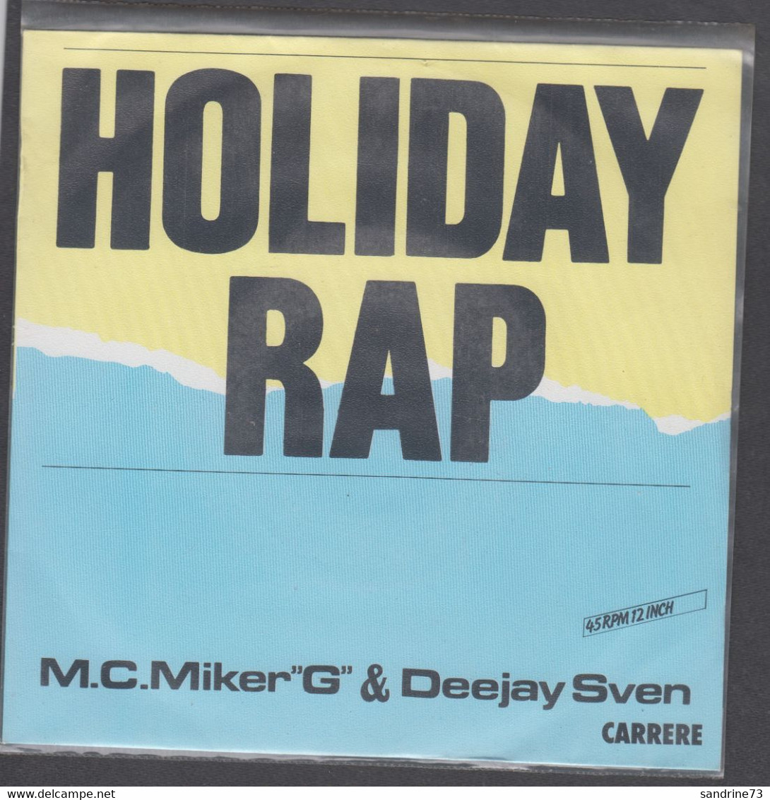 Disque Vinyle 45t - Mc Miker And Deejay Sven - Holiday Rap - Rap & Hip Hop