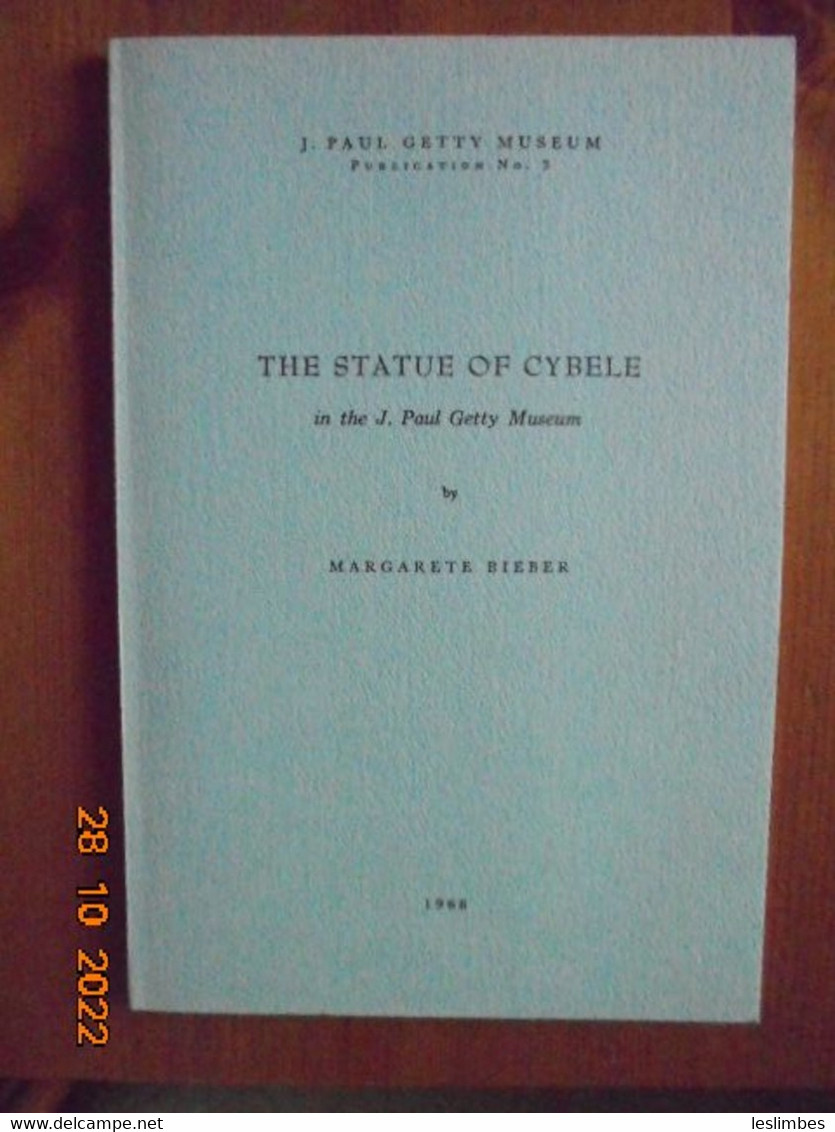 Statue Of Cybele In The J. Paul Getty Museum By Margarete Bieber - 1968 - Historia Del Arte Y Critica