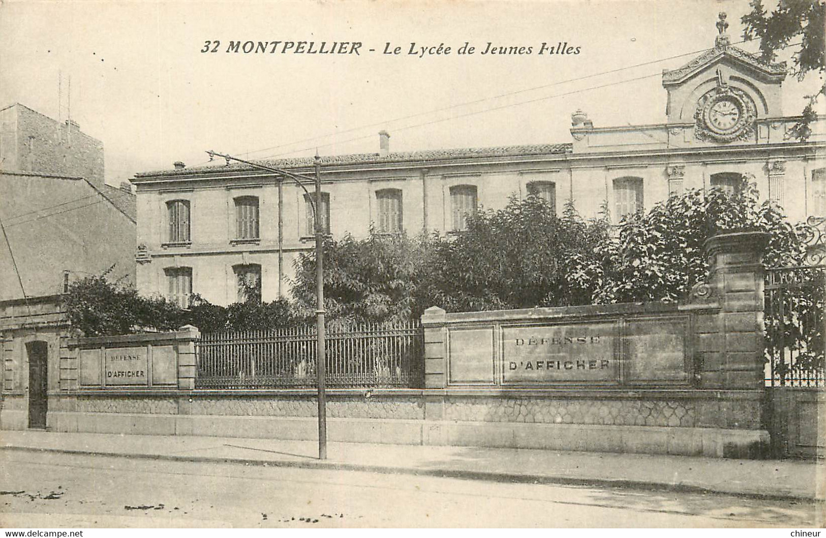 MONTPELLIER LE LYCEE DE JEUNES FILLES - Montpellier