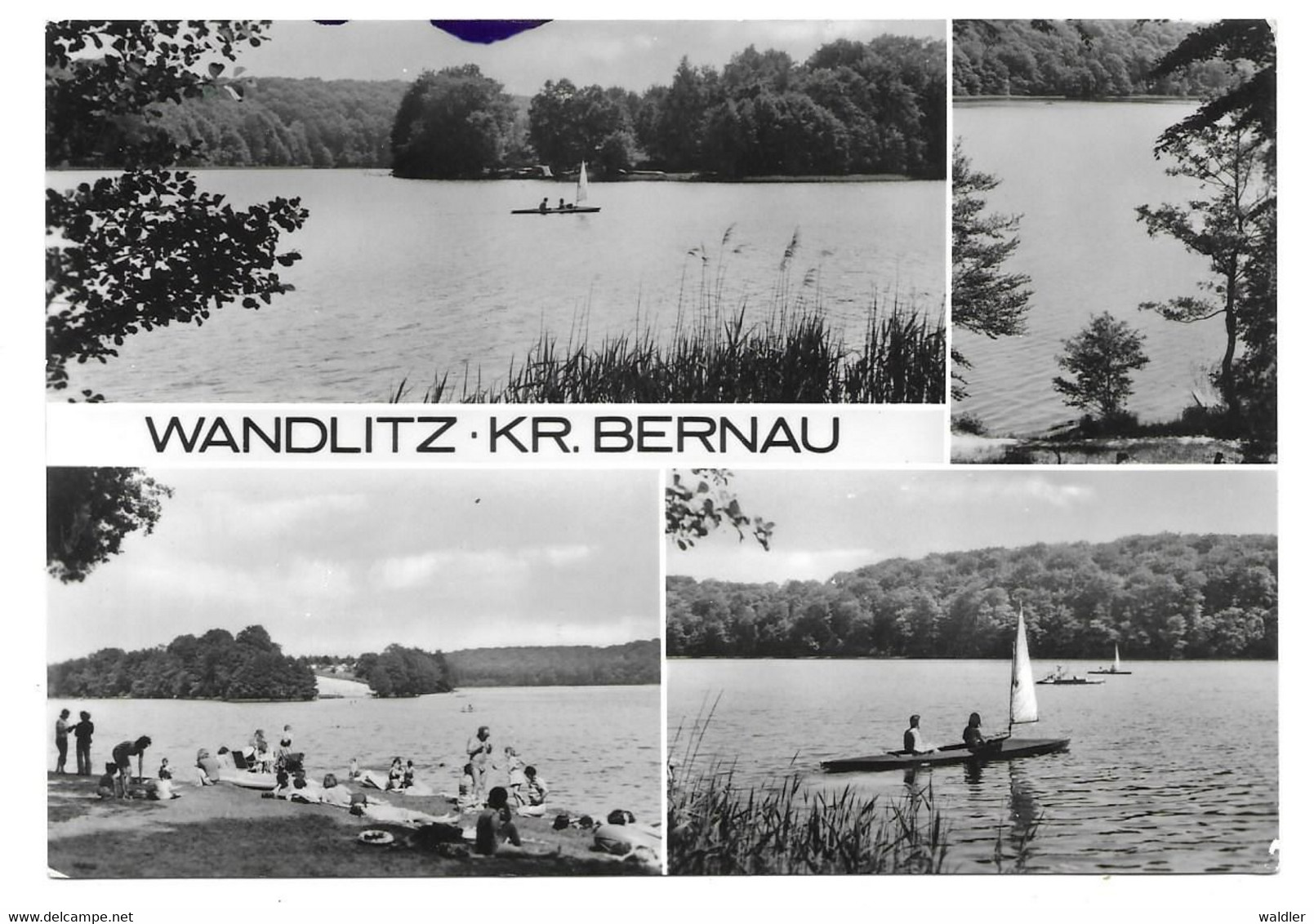 1292 WANDLITZ  (Kr. BERNAU)  1981 - Wandlitz