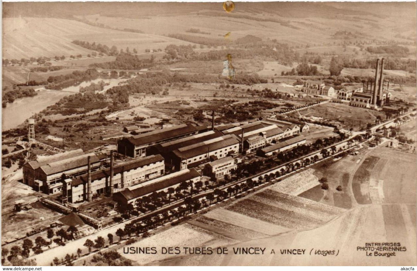 CPA Usines Des Tubes De VINCEY. (398123) - Vincey