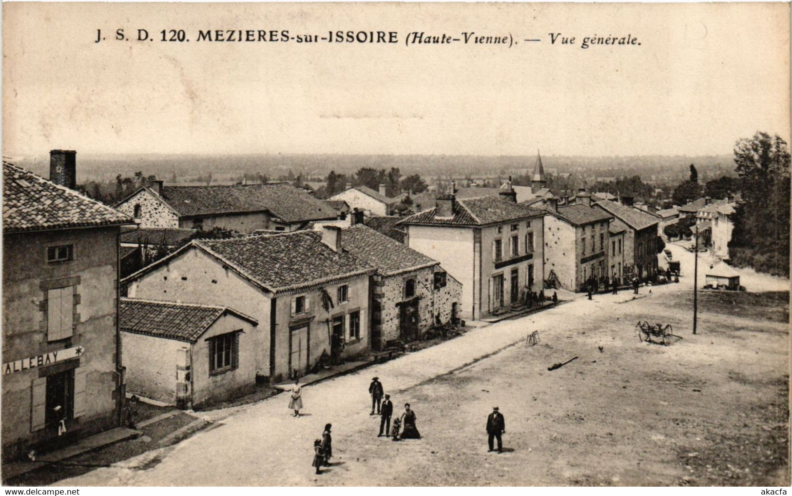 CPA MÉZIERES-sur-ISSOIRE - Vue Générale (390637) - Meziere Sur Issoire