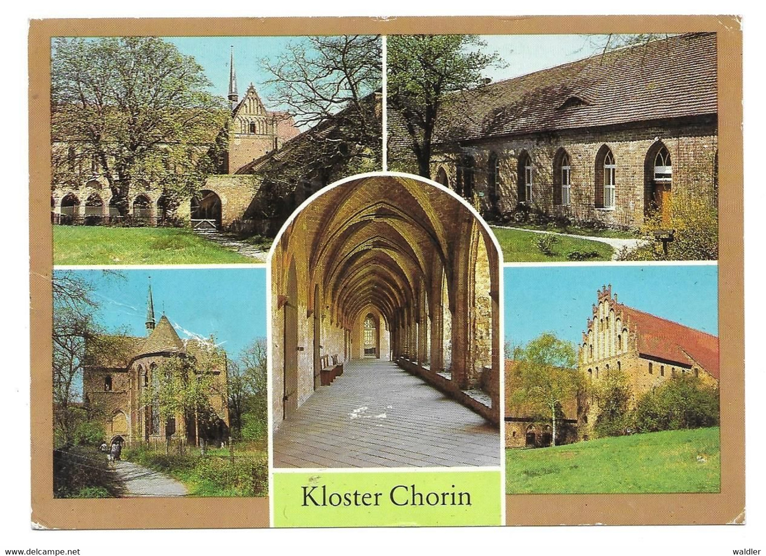 1301  CHORIN (Kr. EBERSWALDE), KLOSTER  1985 - Chorin