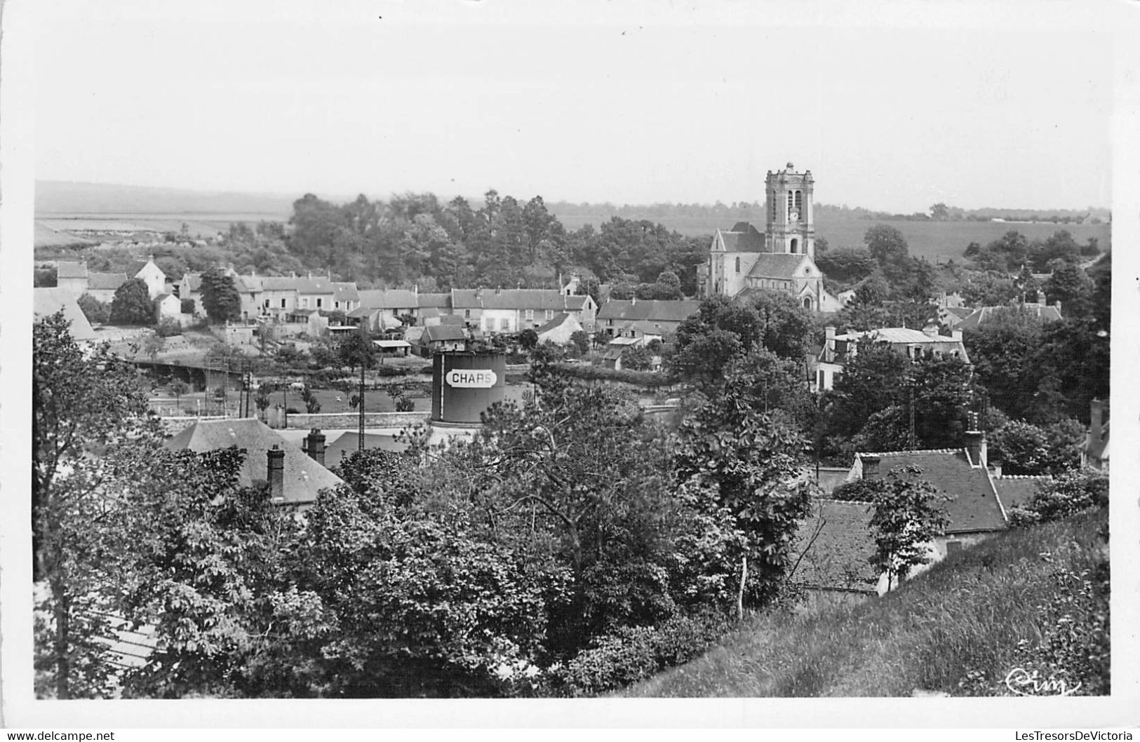 CPA - 95 - CHARS - Panorama - Photo COMBIER Macon - Chars