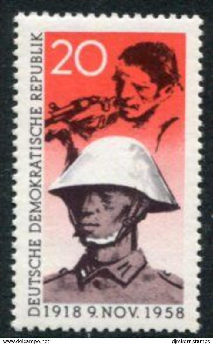 DDR / E. GERMANY 1958 November Revolution MNH / **.  Michel  662 - Nuovi