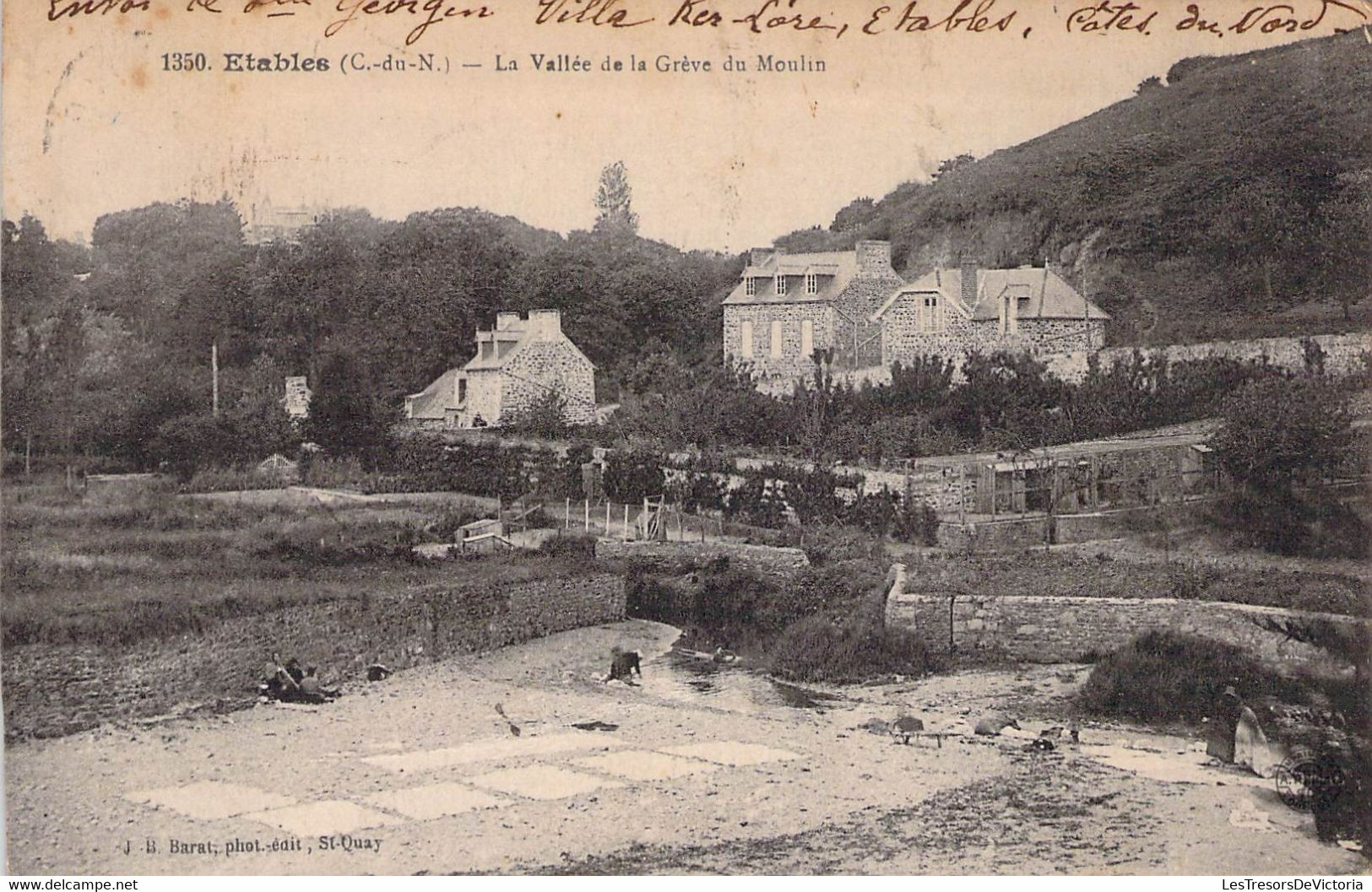 CPA  - ETABLES - La Vallée De La Grève Du Moulin - Etables-sur-Mer