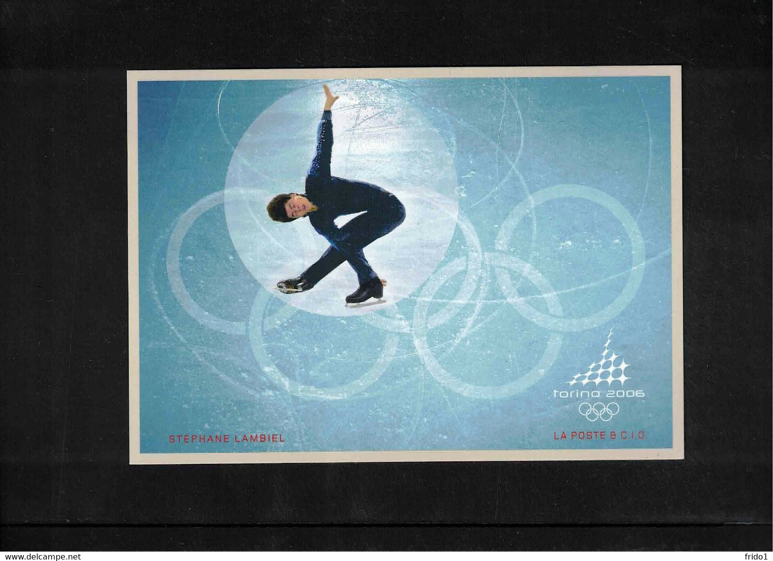 Switzerland  2005 Olympic Games Torino Speed + Figure Skating Interesting Postcard - Winter 2006: Torino