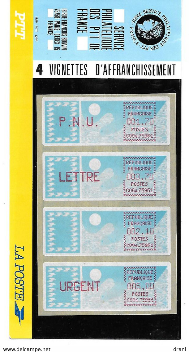 Vignettes D'affranchissement Neuves - 1981-84 LS & LSA Prototipi