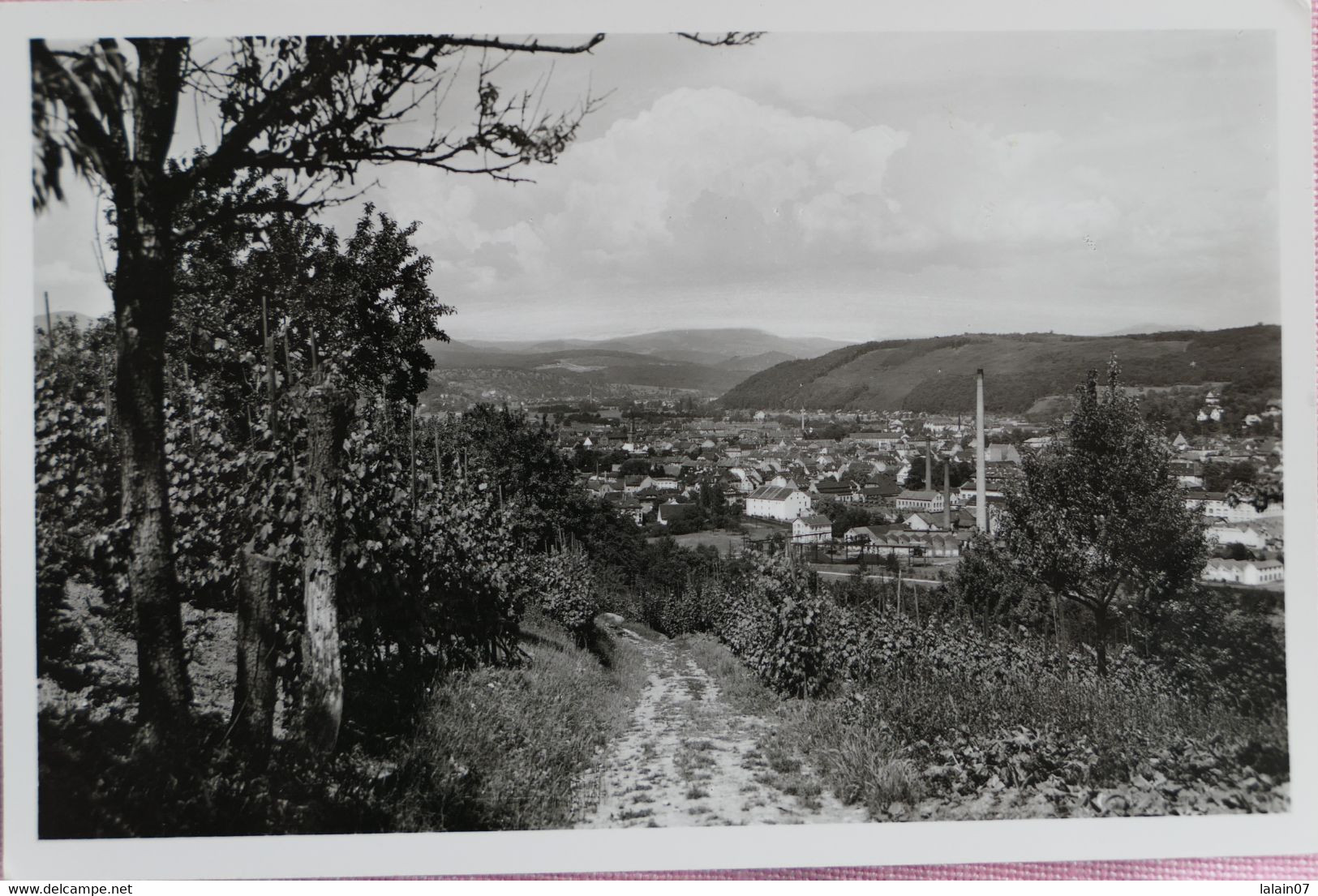 Carte Postale : Bade Wurtemberg : Loerrach : Blick Auf LORRACH In Baden - Loerrach