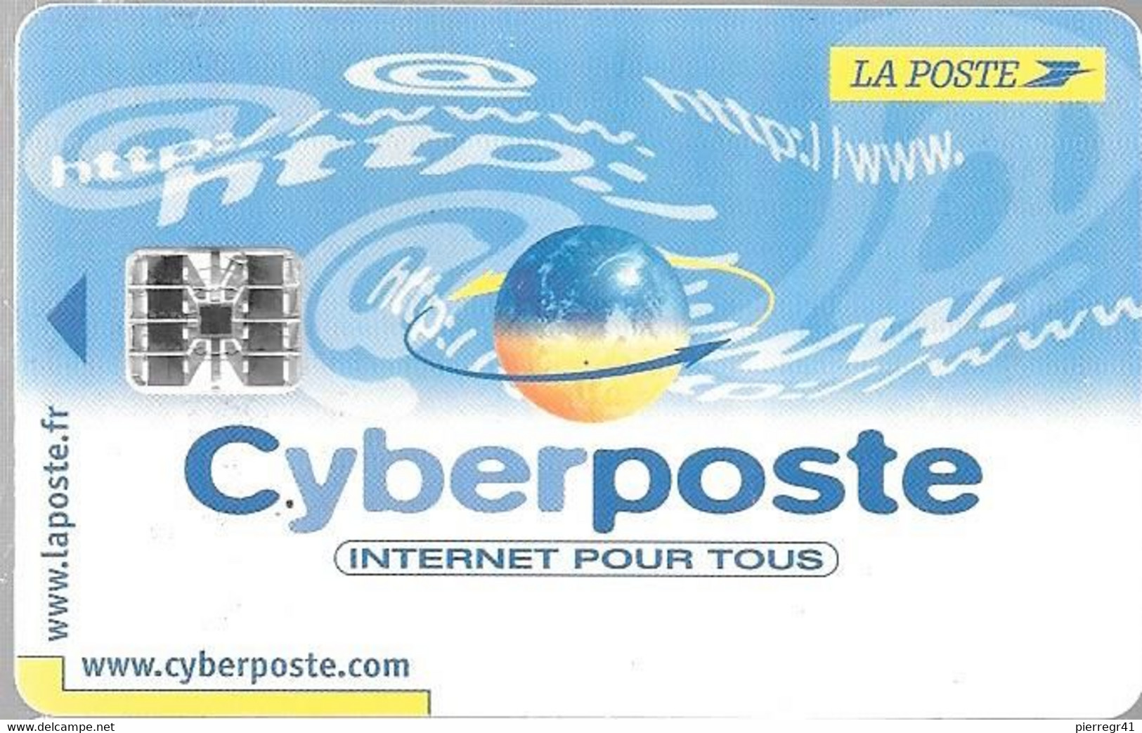 CARTE-PUCE SC7--WEB-CYBERPOSTE-La POSTE--TBE-RARE - Otros & Sin Clasificación