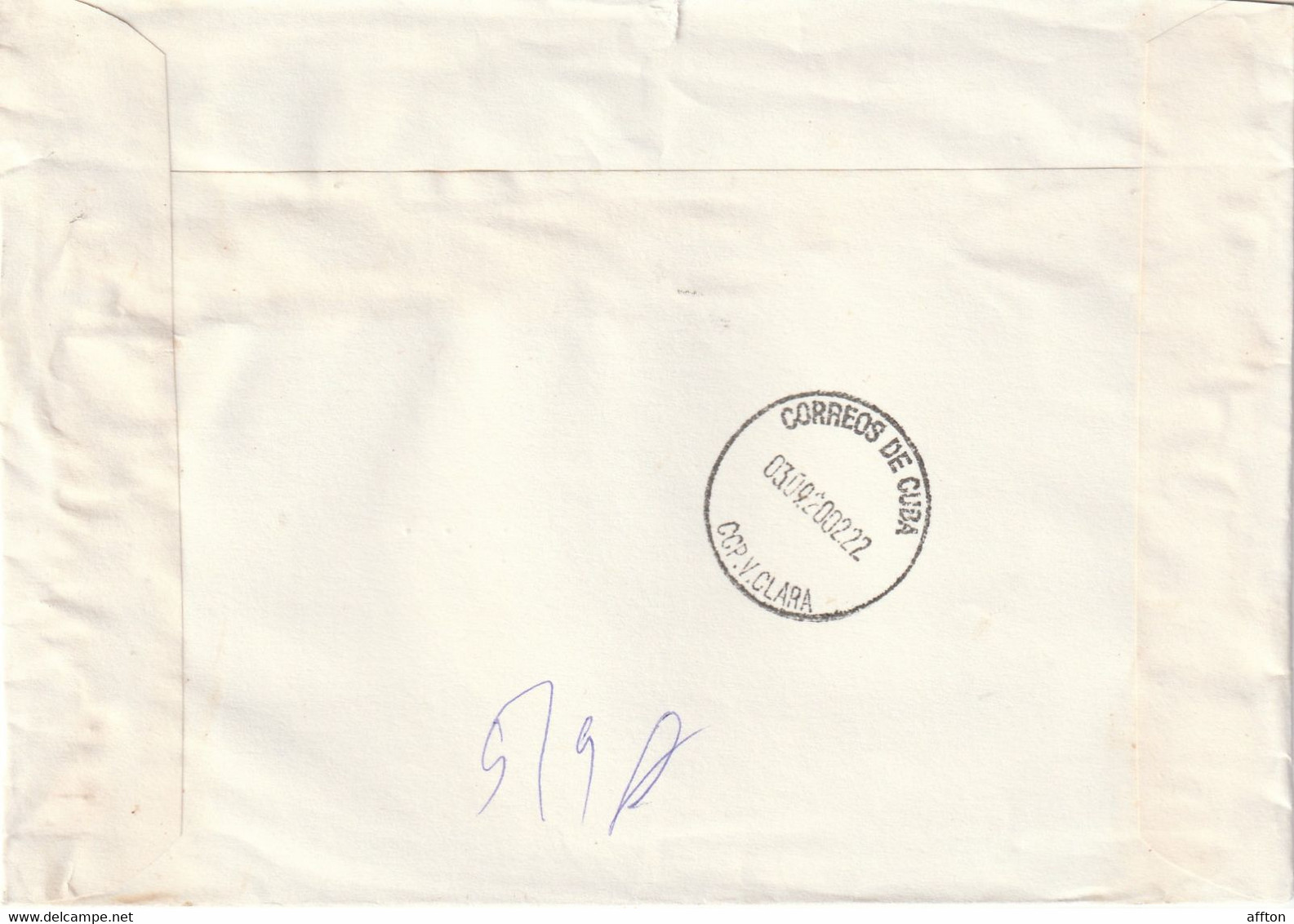 Cuba 2002 Cover Mailed - Cartas & Documentos