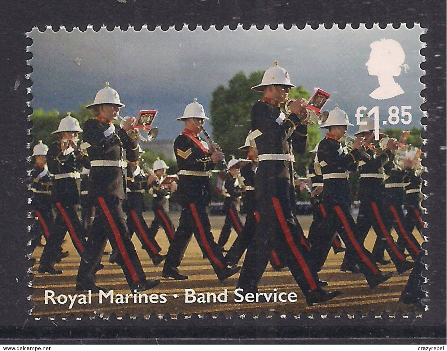 GB 2022 QE2 £1.85 Royal Marines ' Band Service ' Umm ( C1065 ) - Ungebraucht