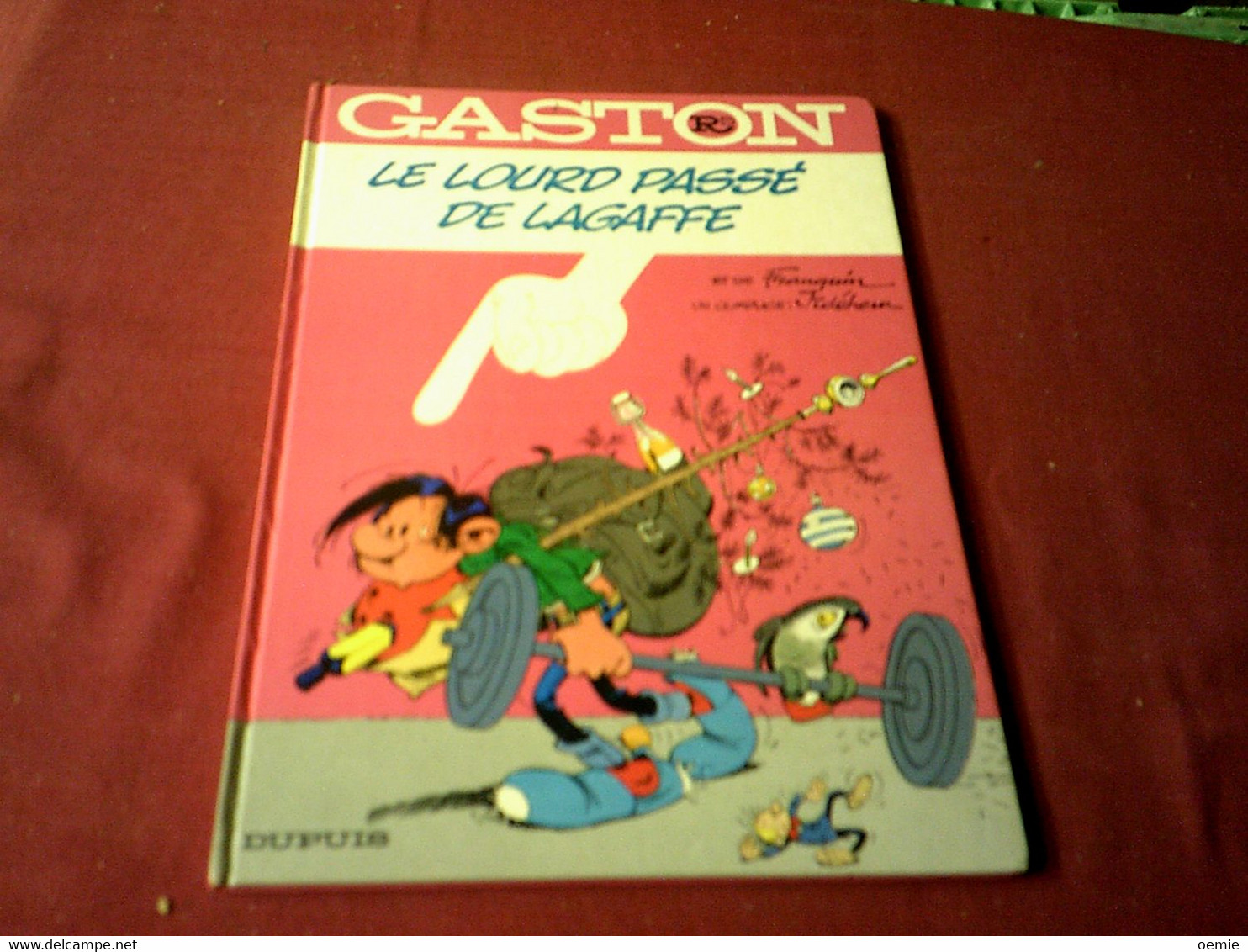 GASTON  LE LOURD PASSE DE LAGAFFE  1986 - Gaston