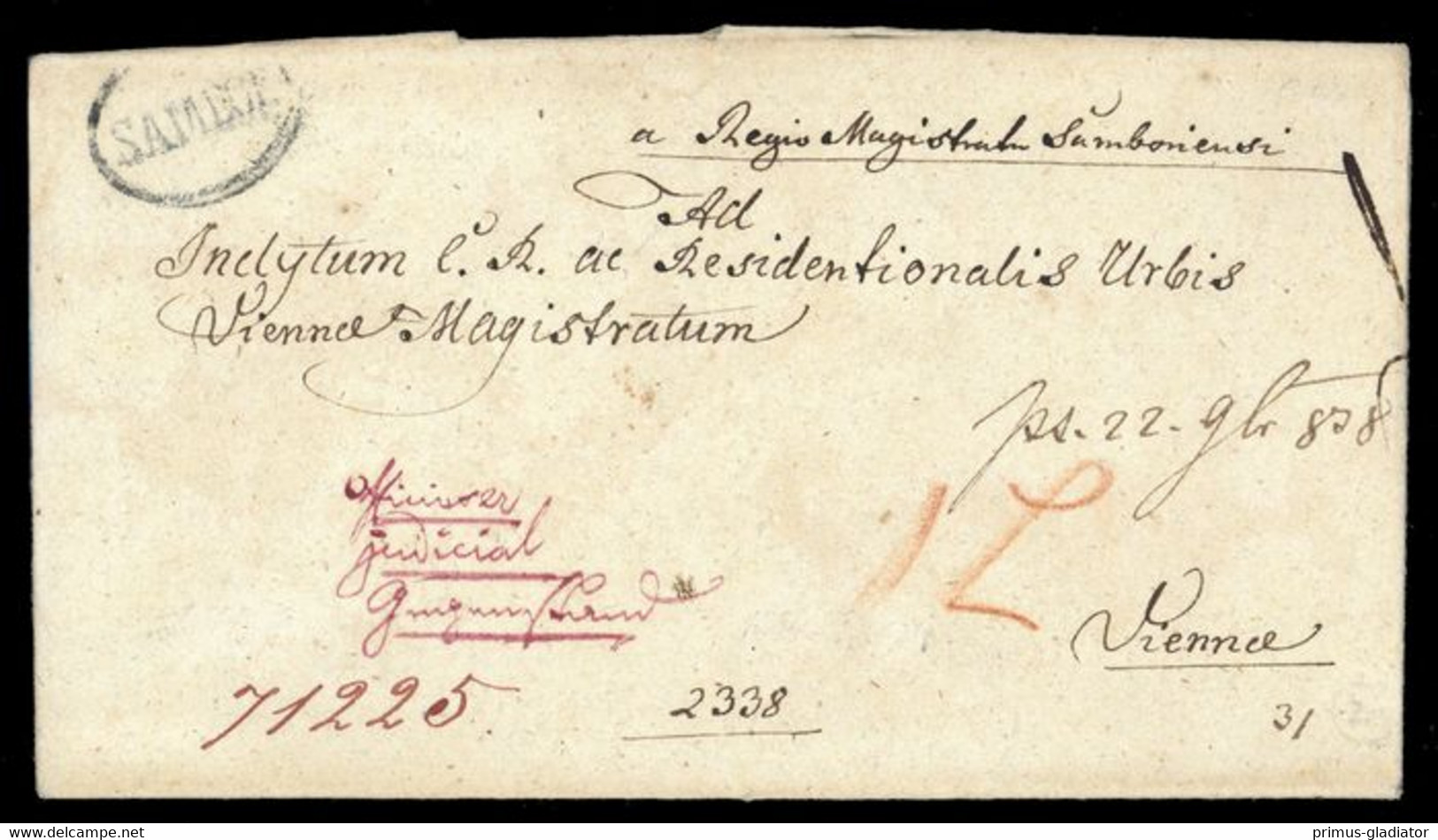 Österreich, Mü1294c, Brief - Machine Postmarks