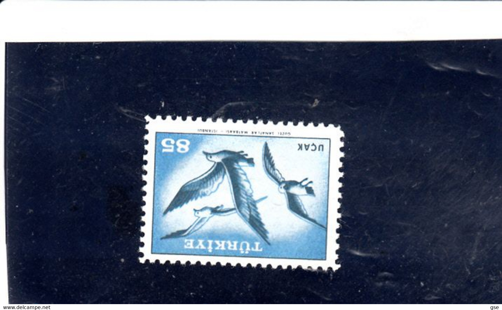 TURCHIA  1959 - Unificato A 40** - Posta Aerea - Cicogne - Flamingo