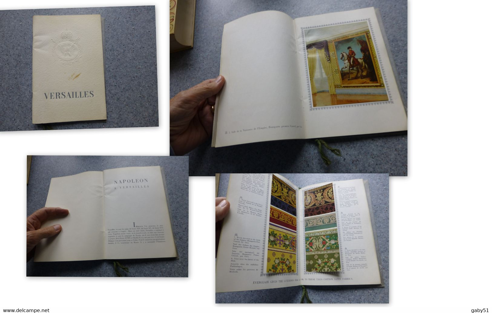 Napoléon à Versailles, Belle Brochure Avec Illustrations Hors-texte, Van Der Kemp, Vers 1950, Pour Bibliophile ; L10 - 1901-1940