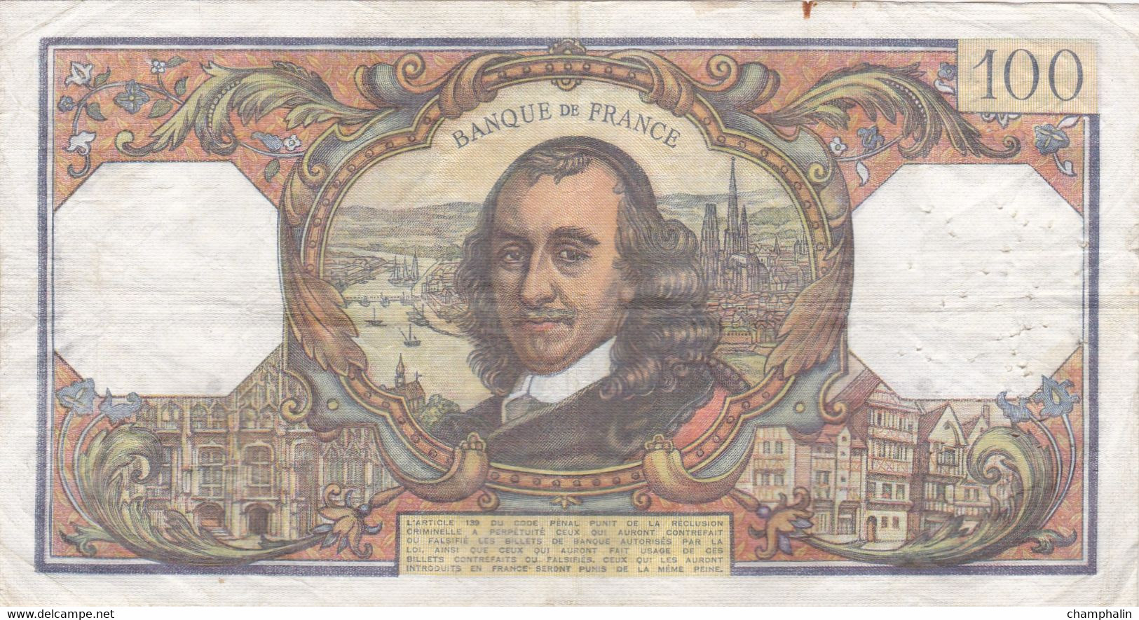 France - Billet De 100 Francs Type Corneille - 2 Janvier 1976 T - 100 F 1964-1979 ''Corneille''