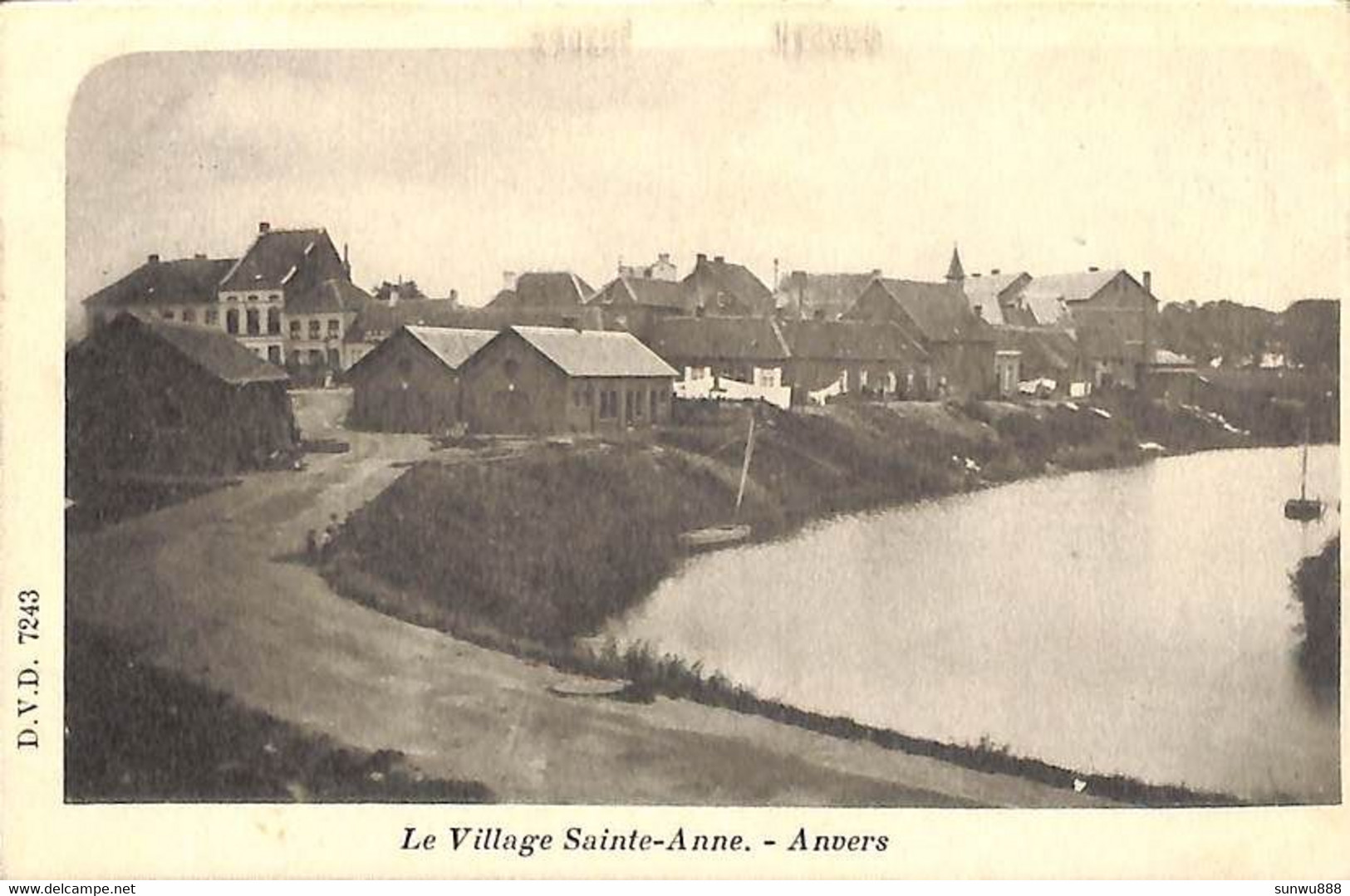 Anvers - Le Village Sainte-Anne (D V D 7243) - Antwerpen