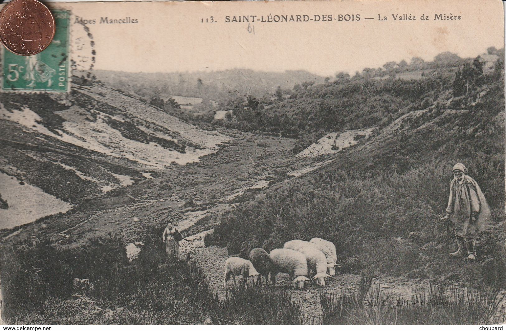 72 - Carte Postale  De SAINT LEONARD DES BOIS   La Vallée De Misère   Vue Aérienne - Saint Leonard Des Bois