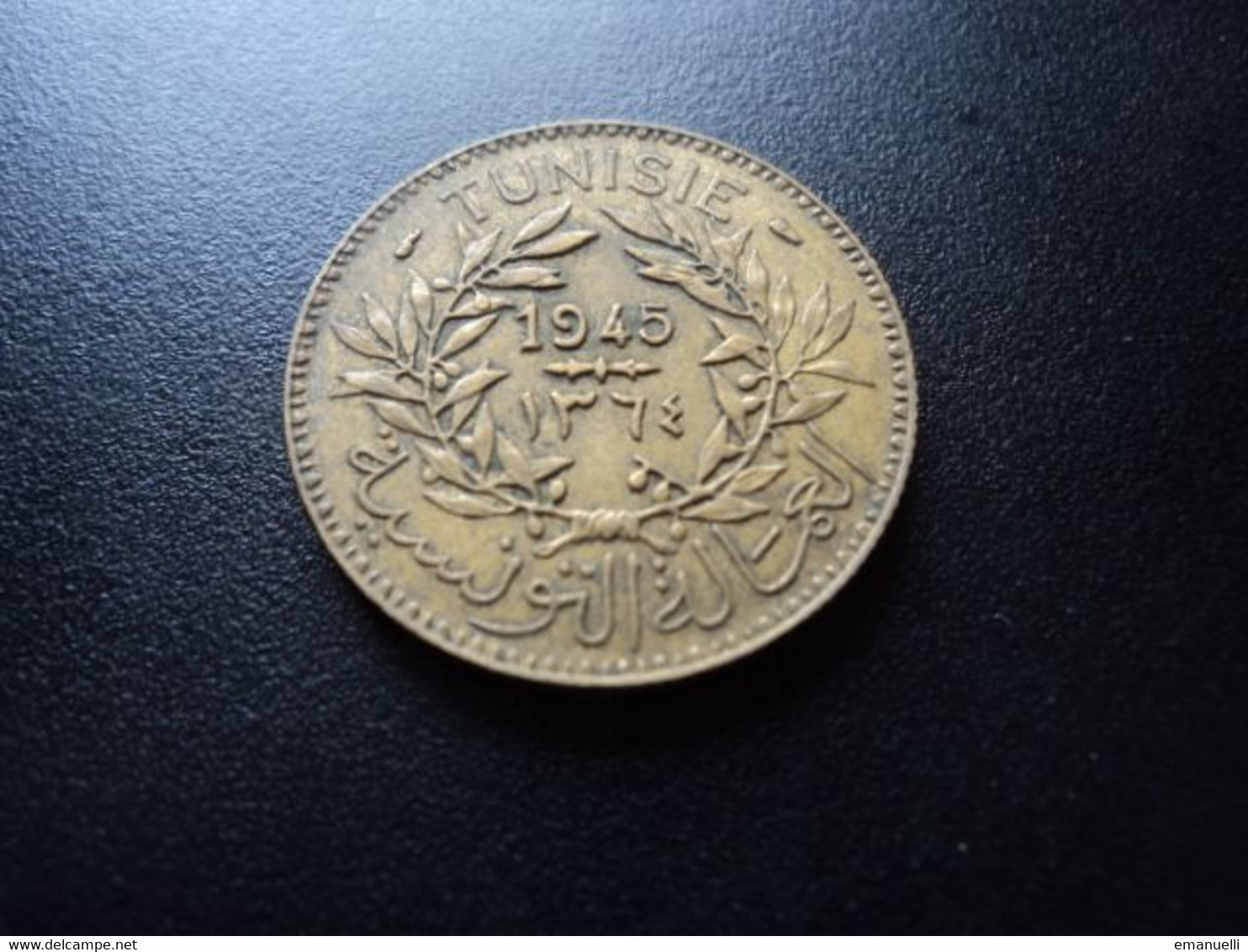 TUNISIE : 2 FRANCS   1945 - 1345     G.296 * / KM 248      SUP 55 - Tunisie