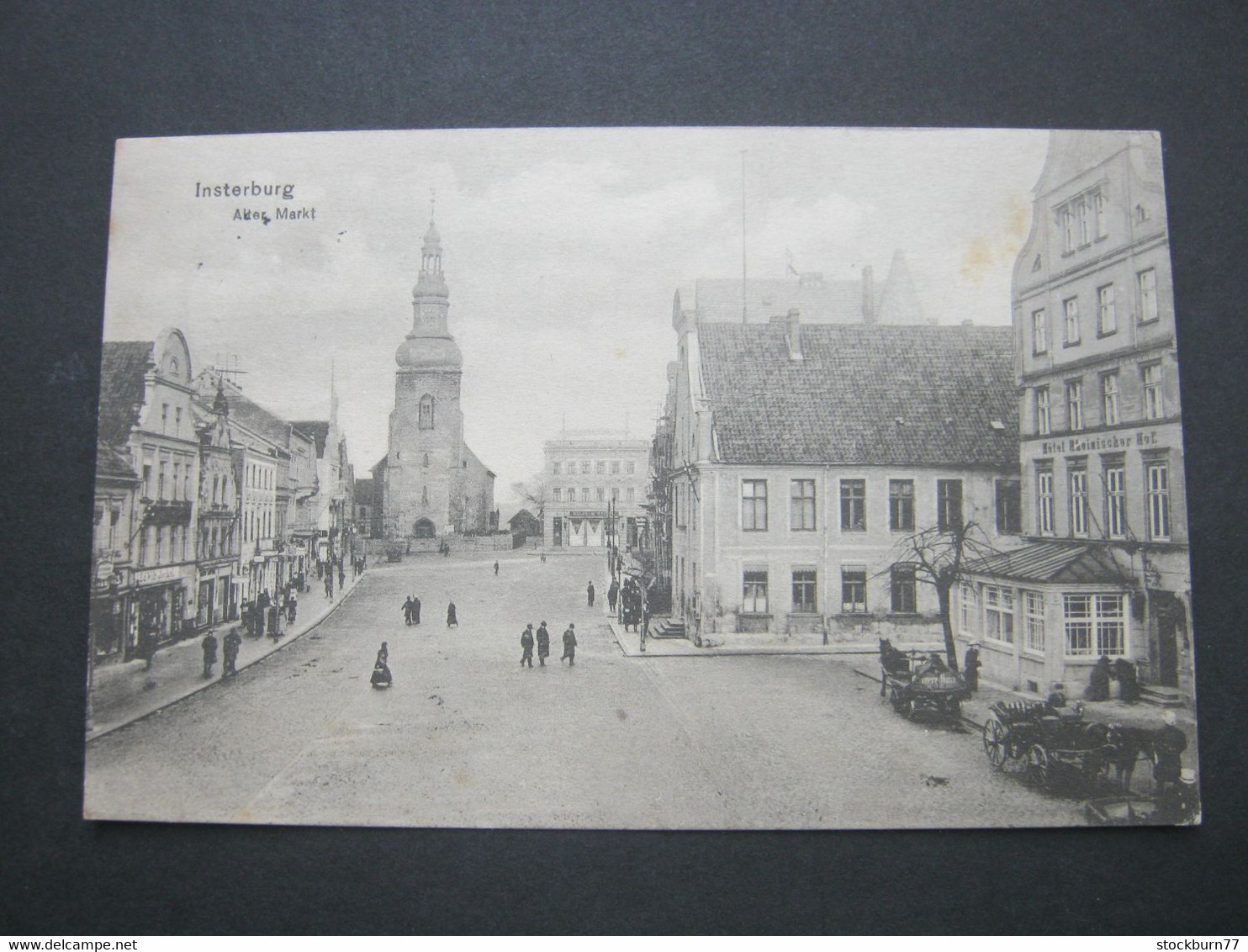 INSTERBURG  , Marktplatz   , Schöne Karte Um 1915 - Ostpreussen