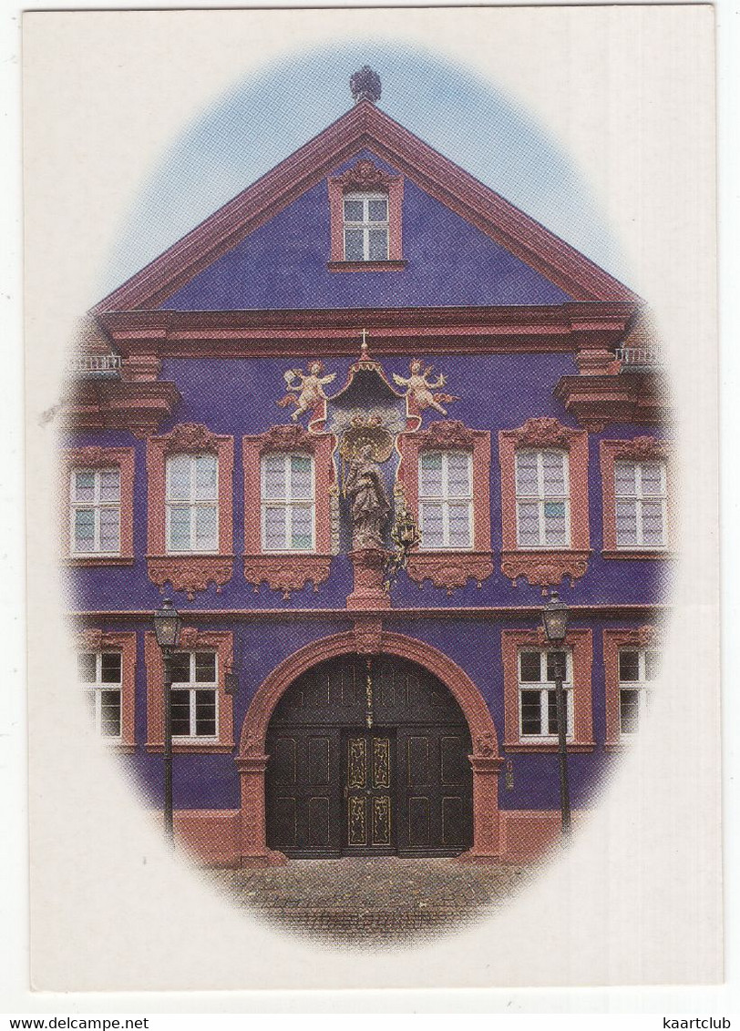 Stadt Marktheidenfeld - Franck-Haus: Mittelteil Der Prunkfassade (1745)  - (Deutschland) - Karlstadt