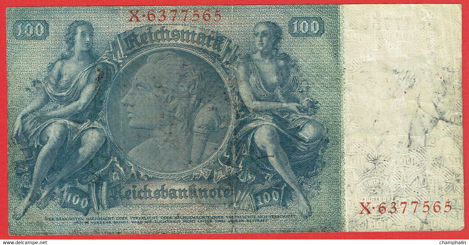 Allemagne - Billet De 100 Reichsmark - 24 Juin 1935 - Julius Liebig - P183a - 50 Mark