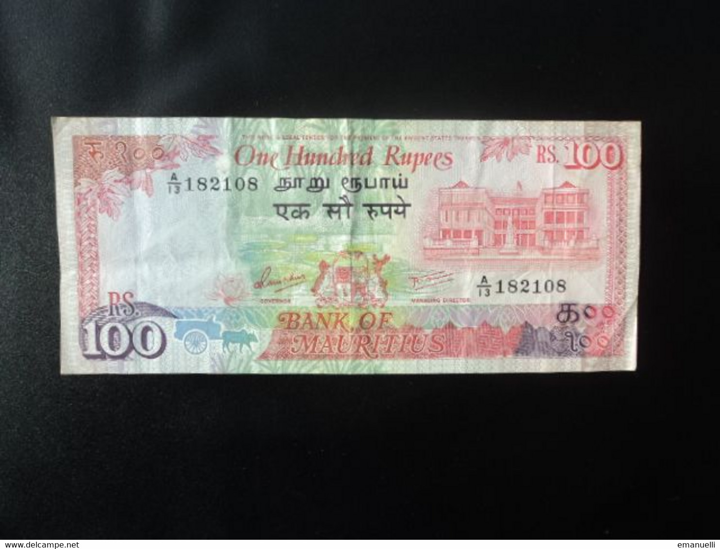 MAURICE (île) : 100 RUPEES   ND 1986     P 38      TTB * - Mauritius