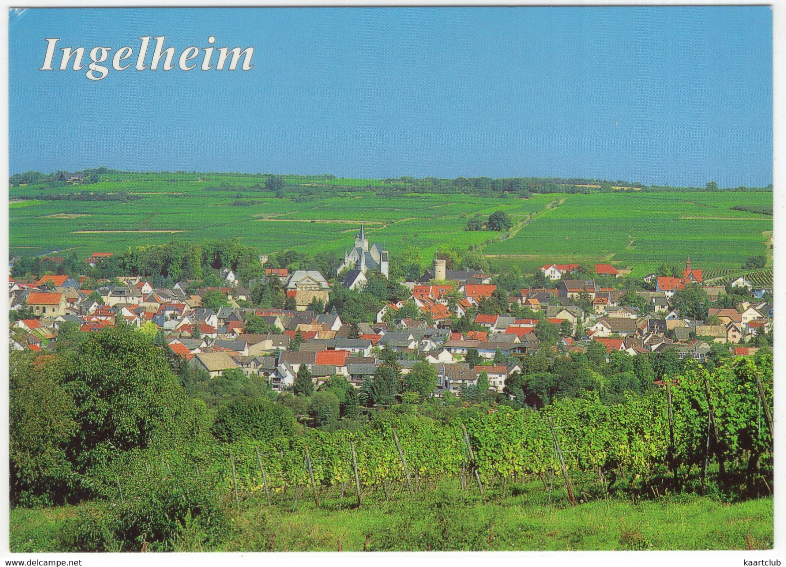 Ingelheim Am Rhein - Blick Auf Oberingelheim - (Deutschland) - Ingelheim