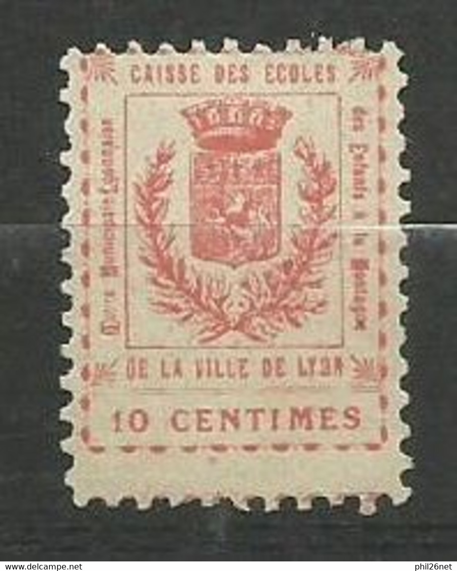 France  Vignette    Caisse Des écoles De La Ville De Lyon      Neuf  ( * )  B/ TB  Voir Scans  Soldé ! ! - Tourism (Labels)