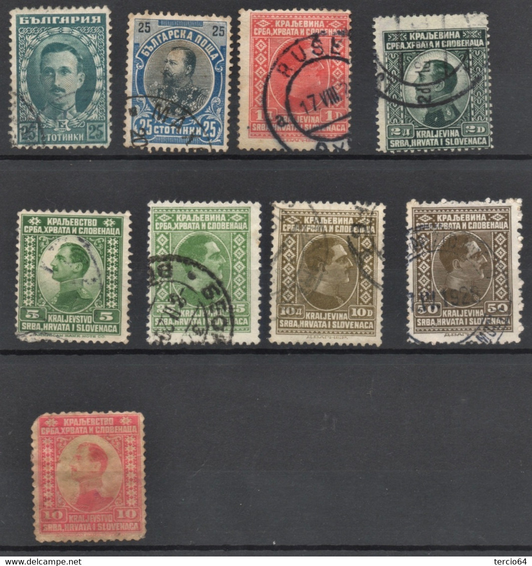 LOT Vrac YOUGOSLAVIE Royaume Des Serbes 1919-1929 Cf Scans - Used Stamps