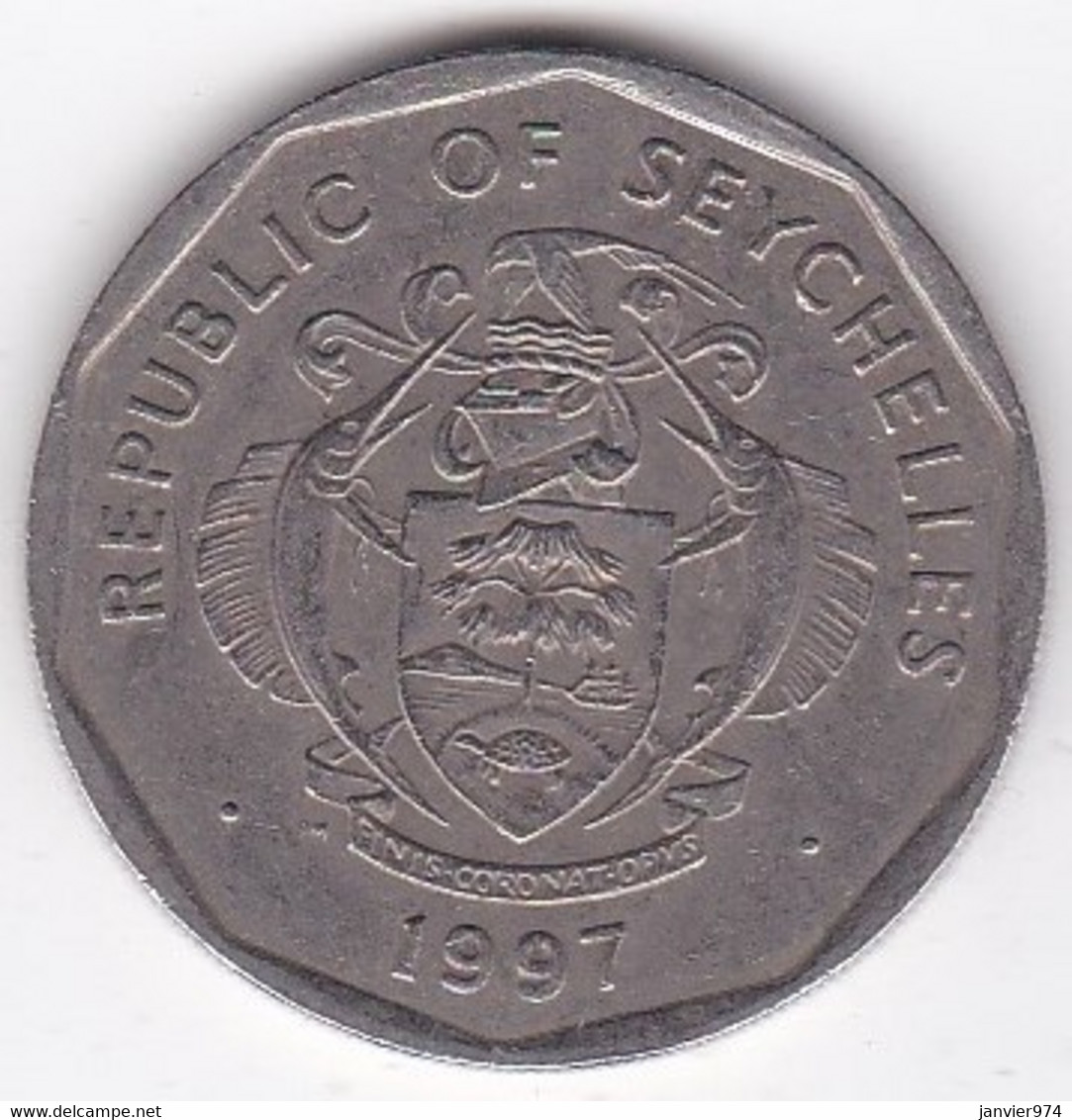 Seychelles 5 Rupees 1997, En Cupro Nickel, KM# 51.1 - Seychellen