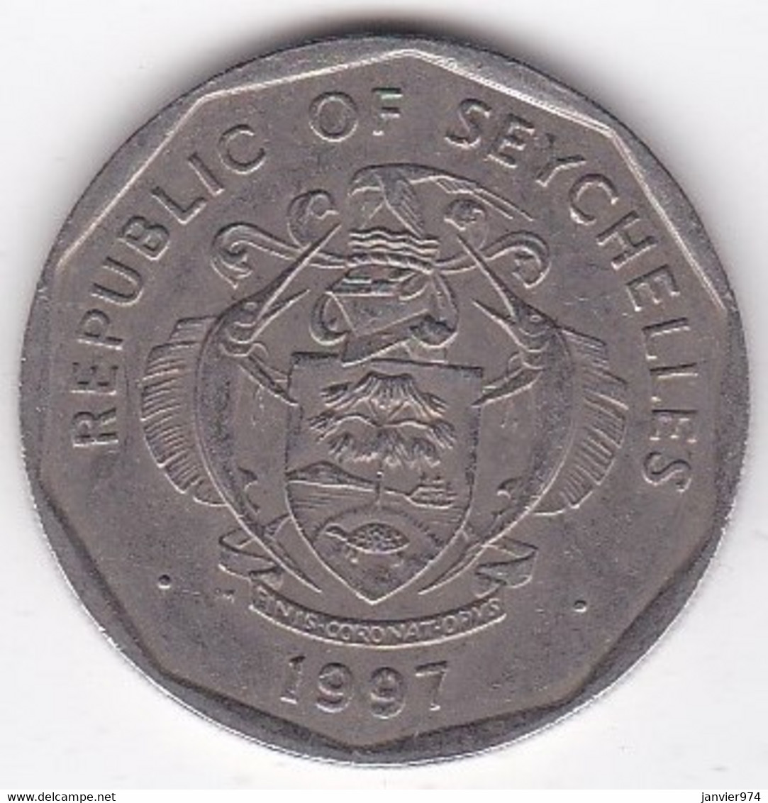 Seychelles 5 Rupees 1997, En Cupro Nickel, KM# 51.1 - Seychelles