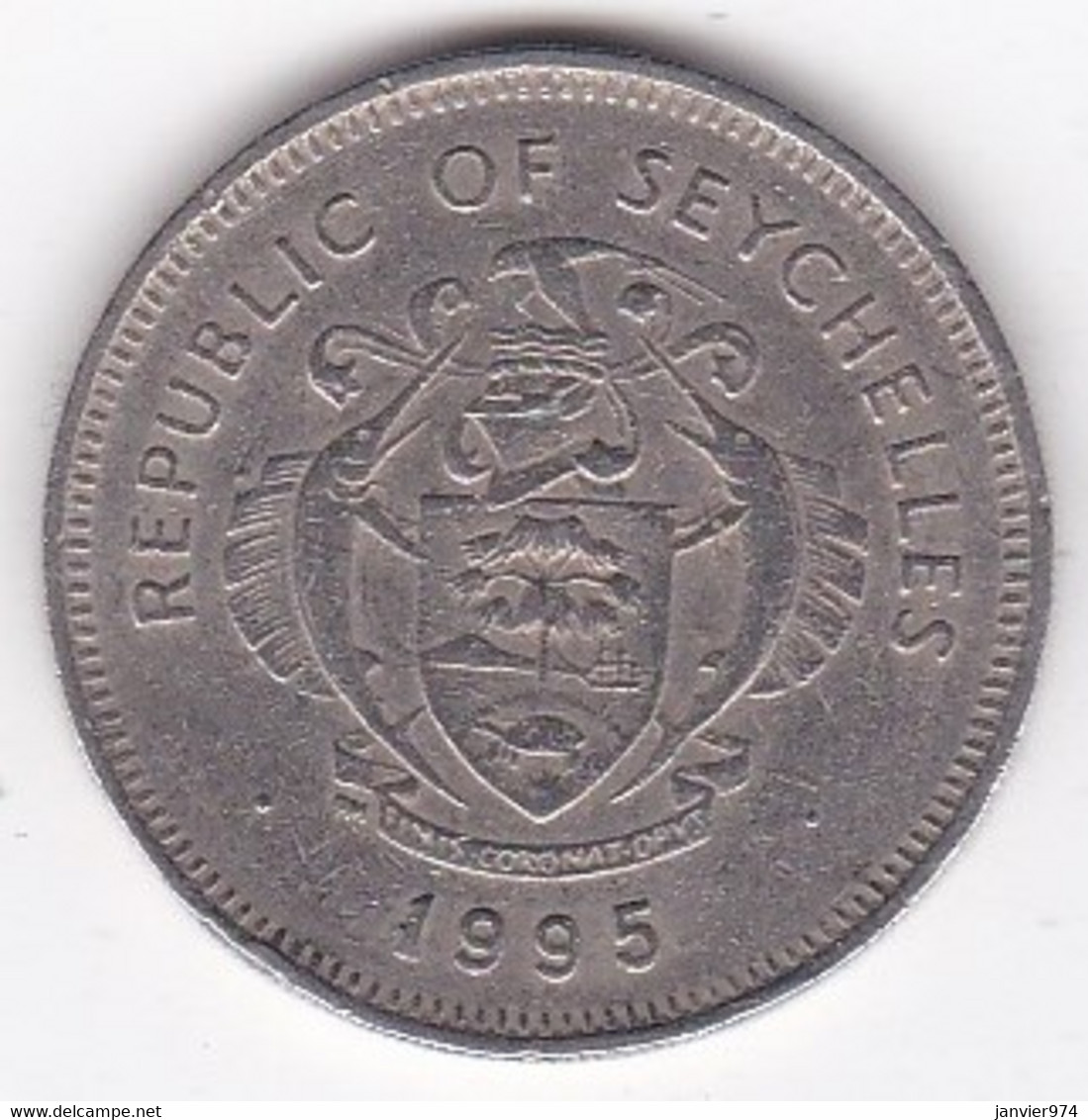 Seychelles 1 Rupee 1995, En Cupro Nickel, KM# 50 - Seychellen