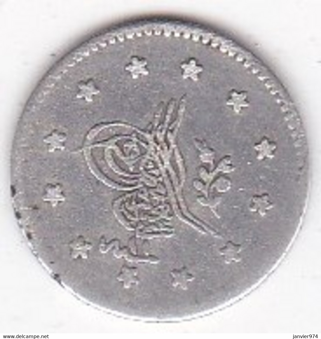 Turquie 1 Kurus AH 1255 - 1849 Année 11 , Abdul Mejid, En Argent , KM# 671 - Turkey