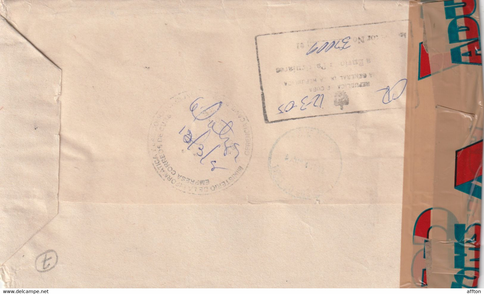 Cuba Cover Mailed - Cartas & Documentos