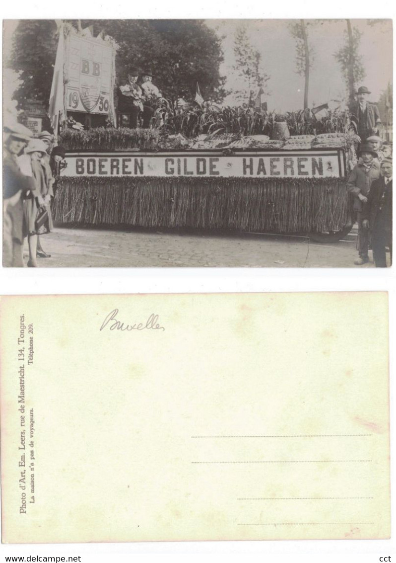 Haeren  Haren Bommershoven   Borgloon   FOTOKAART Boeren Gilde Haeren  1930    Photo Em Leers Tongeren - Borgloon