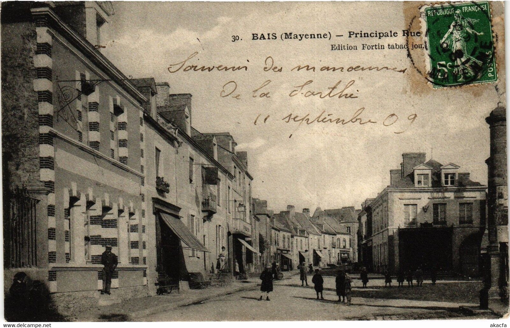 CPA Bais .- Principale Rue (191080) - Bais